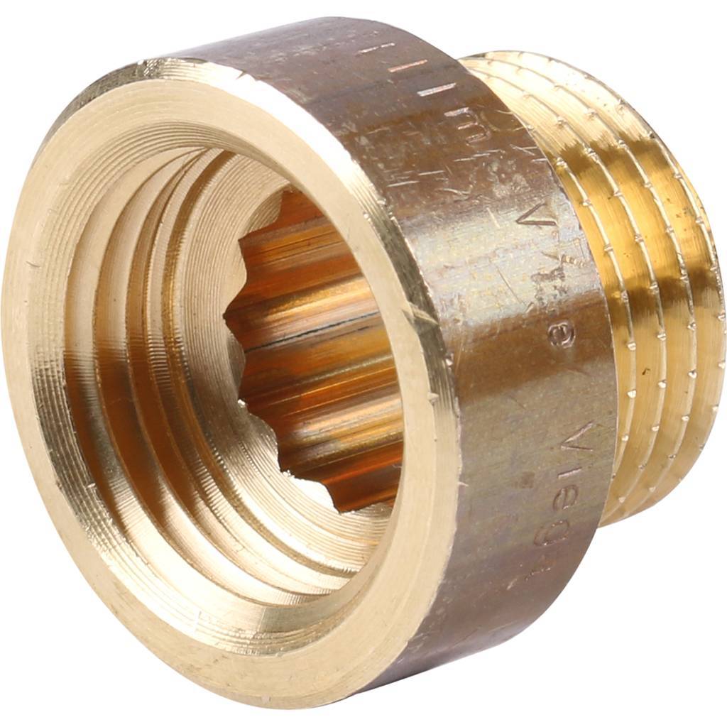 Viega 1513 1513 Удлинитель ВР-НР, 1/2х10, бронза