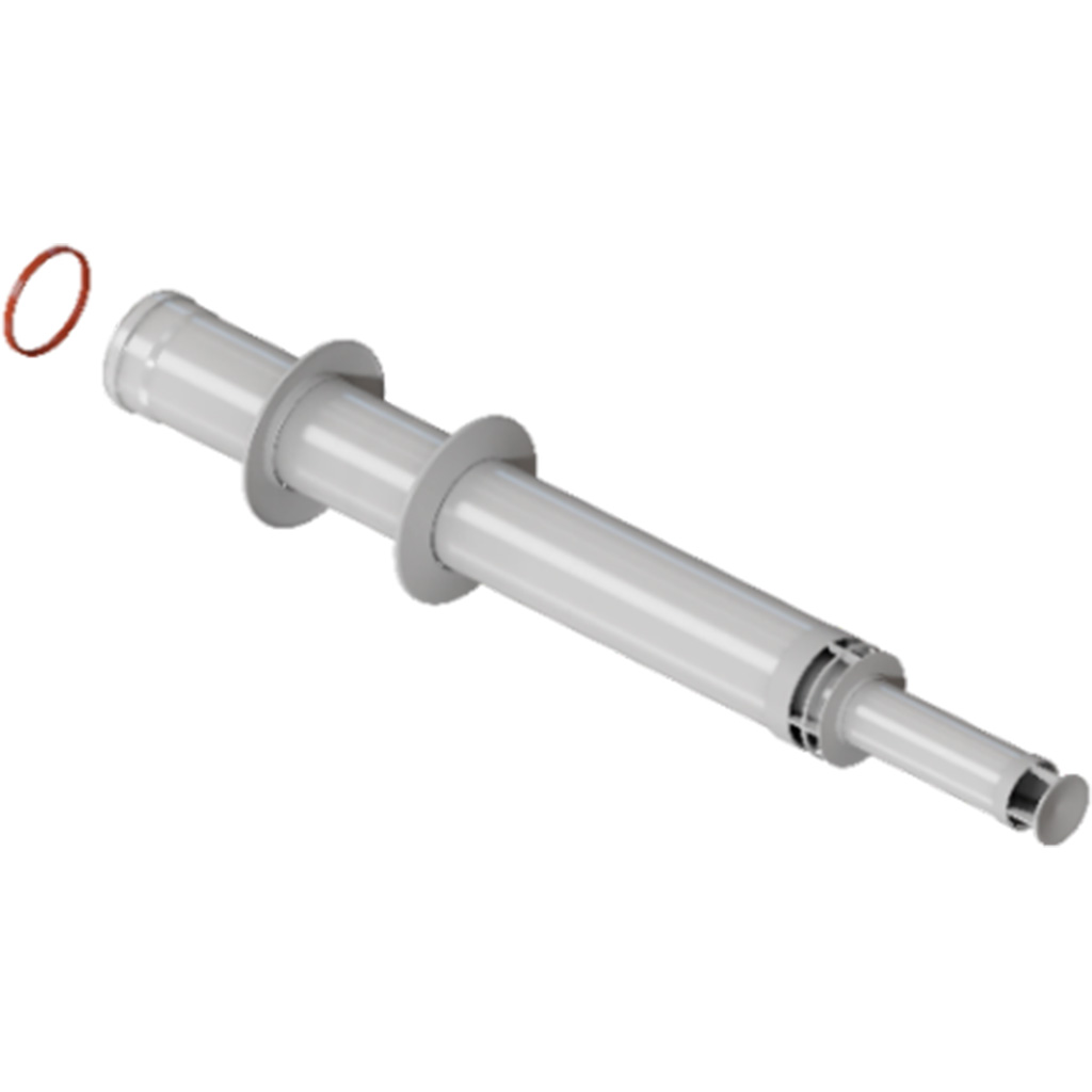 Труба с наконечником ROMMER АНТИЛЁД 60/100 L=900мм (рабочая 750мм)