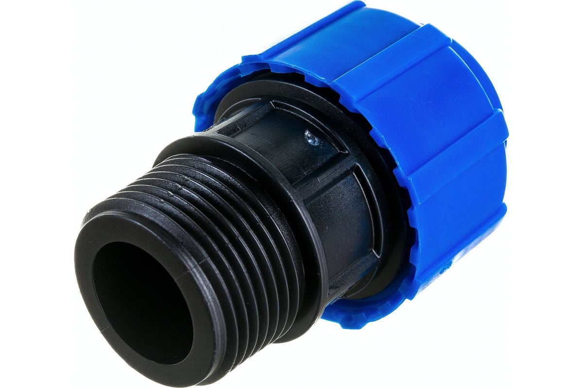 Муфта компрессионная ТПК-АКВА ПЭ Дн25х1" НР