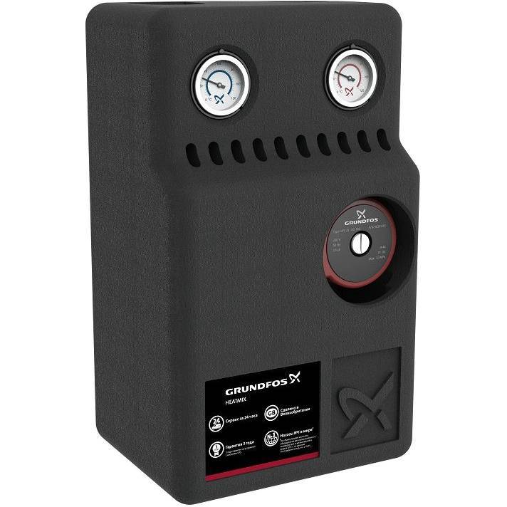 Насосная группа Grundfos HEATMIX D25 UPS 60 с насосом UPS 25-60 с прямым контуром 1"