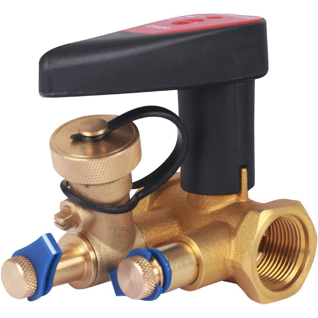 Клапан балансировочный BROEN V DN20S PN25 Kvs=4,4 м3/ч ручной резьбовой с дренажем 4451000S-001673