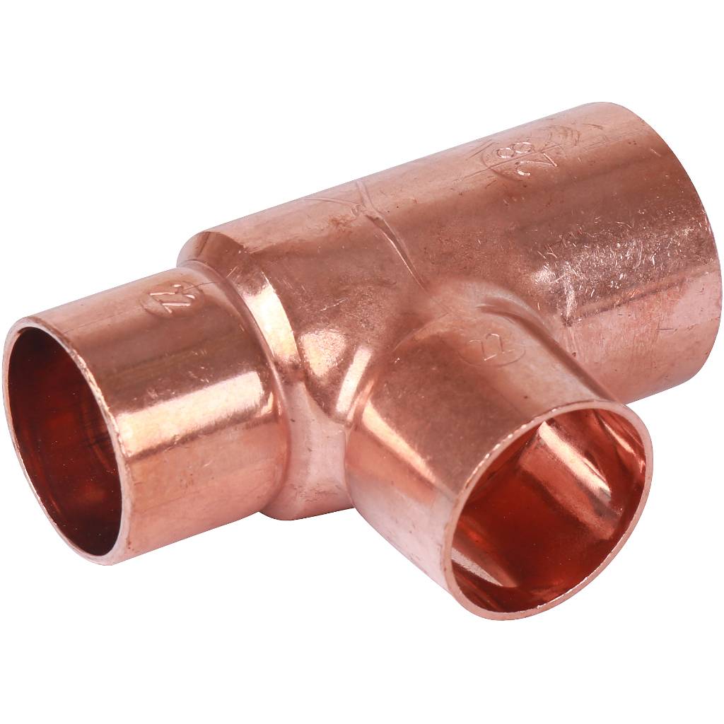 Тройник Sanha 28x22x22 ВП переходной под пайку 5130