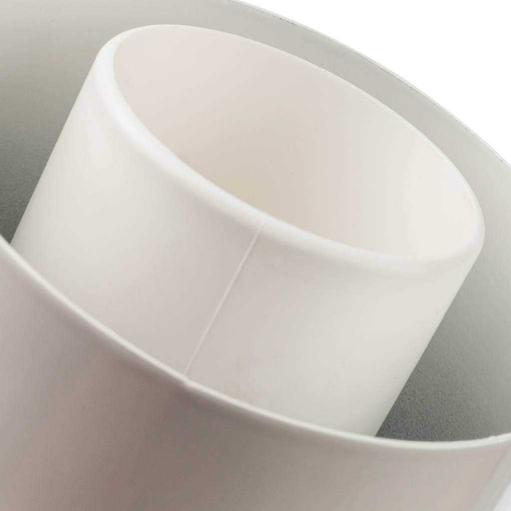 Угол STOUT 45° DN60/100 м/п конденсац. PP-FE