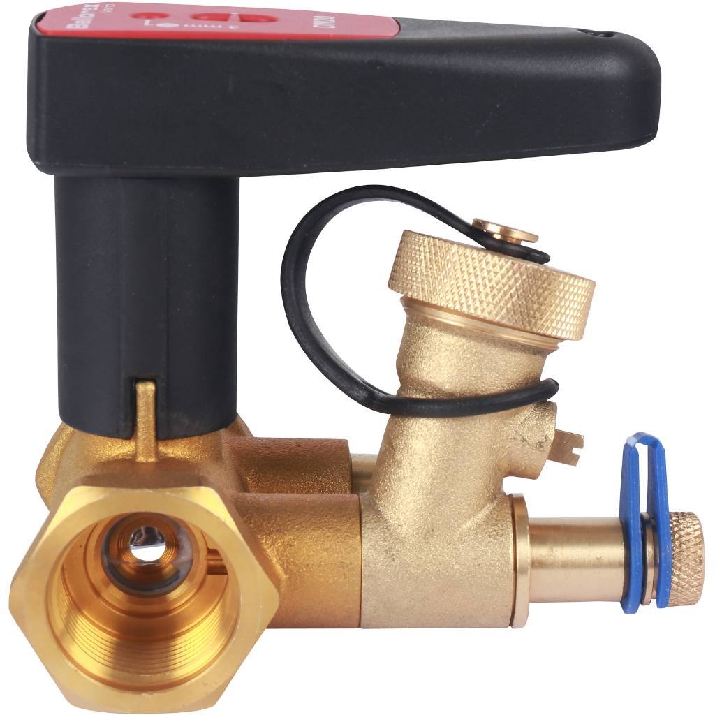 Клапан балансировочный BROEN V DN20S PN25 Kvs=4,4 м3/ч ручной резьбовой с дренажем 4451000S-001673