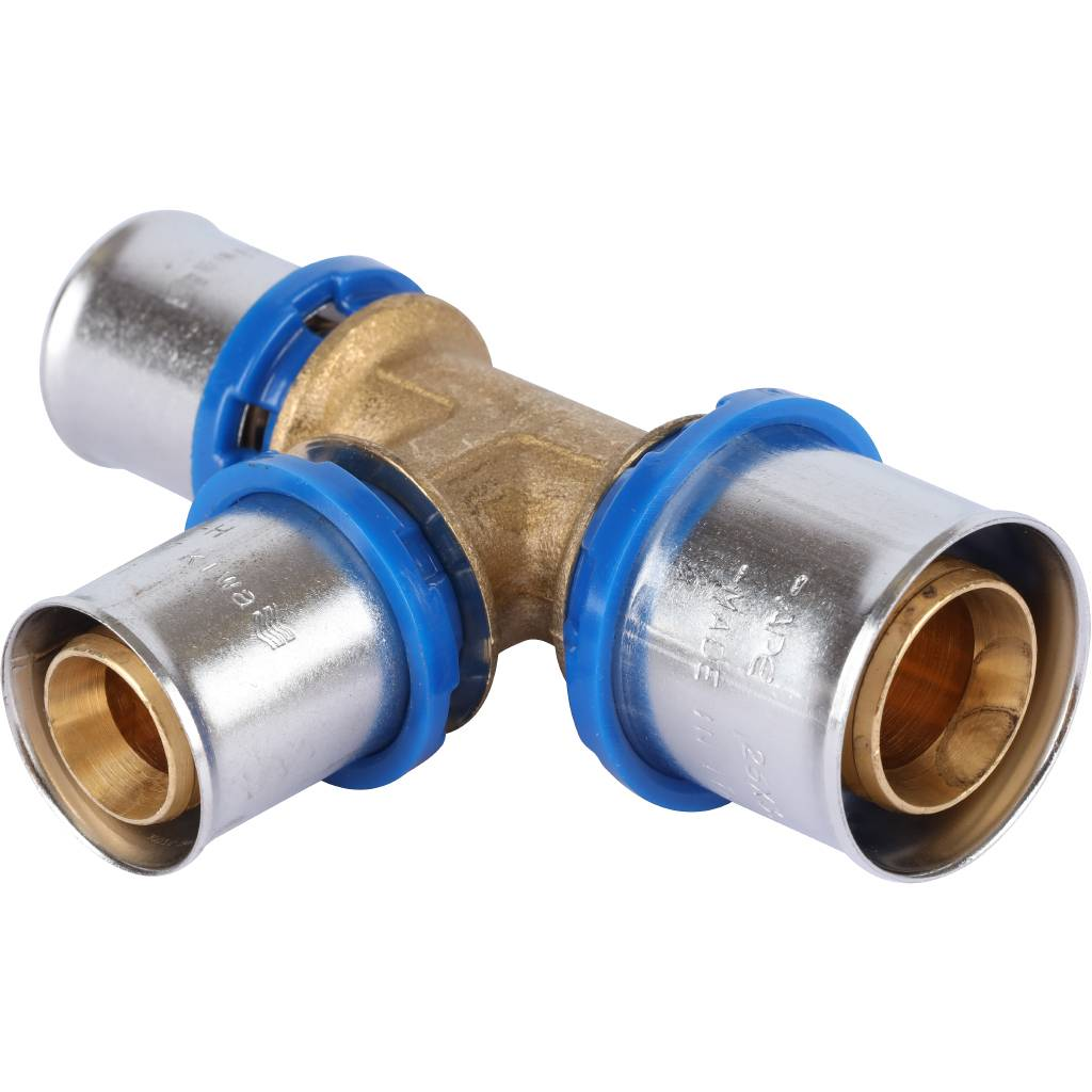 Тройник переходной APE 26 (3.0) x 20 (2.0) x 20 (2.0) для металлопластиковых труб