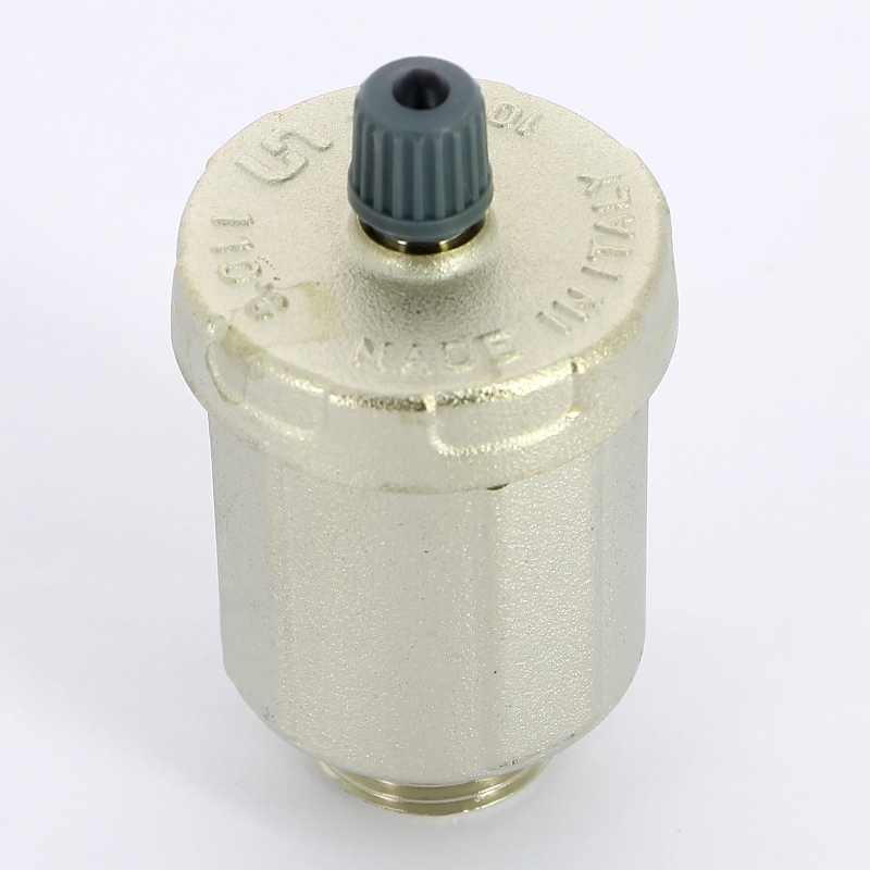 Воздухоотводчик автоматический UNI-FITT 1/2" с нижним подключением с O-RING и верхним выпуском