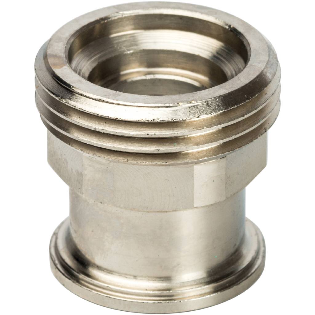 STOUT Разъемное соединение с плоским уплотнением (никелированное 1")