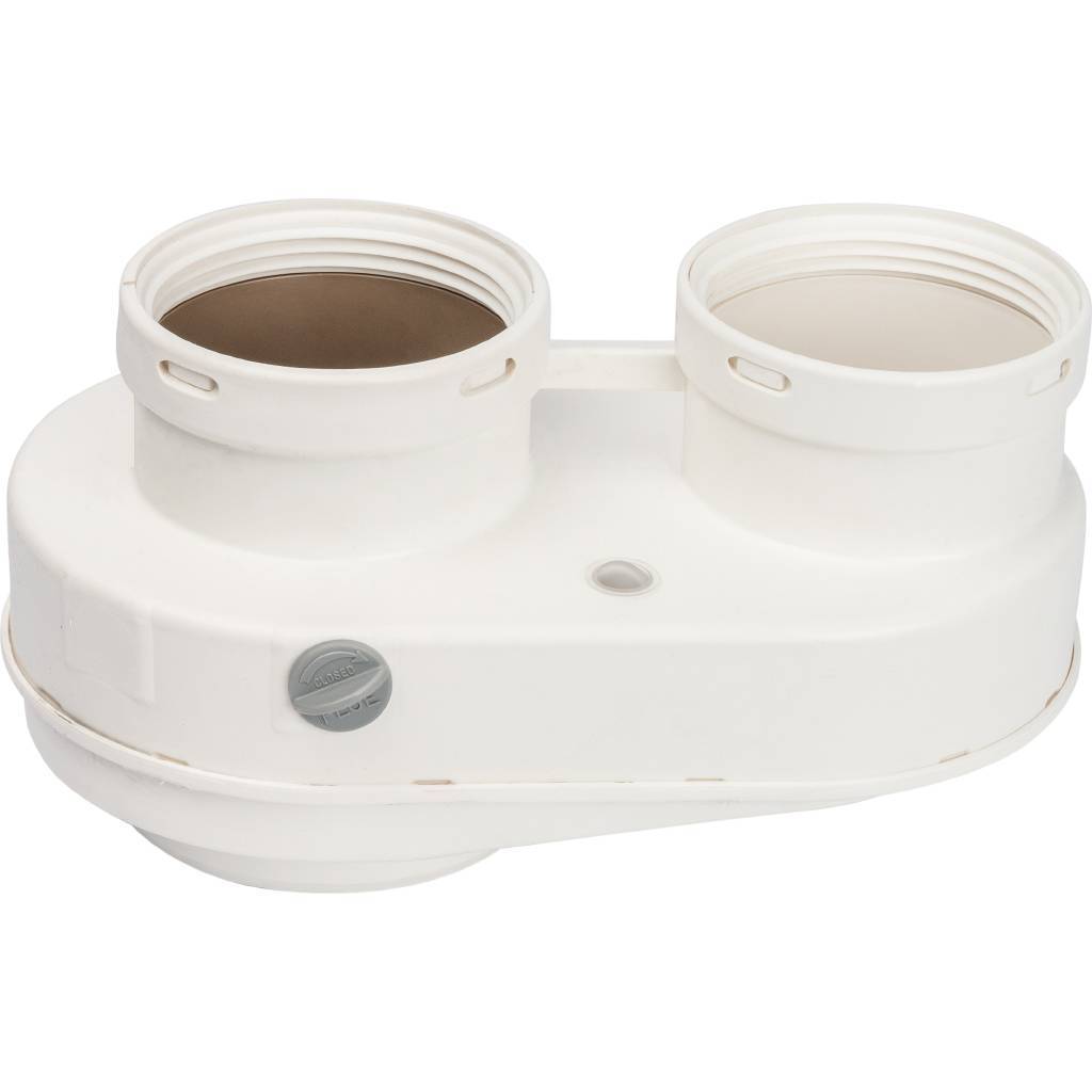 Адаптер STOUT DN80/80 для подключения раздельных труб (совместимый Bosch (фланец) PP-Ryton