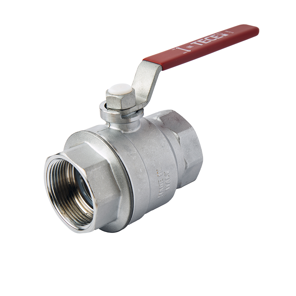 Кран шаровой TECE 1 1/2 ВВ полнопроходной рычаг