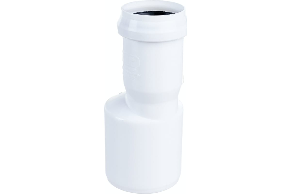 Переход (редукция) эксцентрический РосТурПласт PP-M Дн50х32 бесшумная канализация (белый)