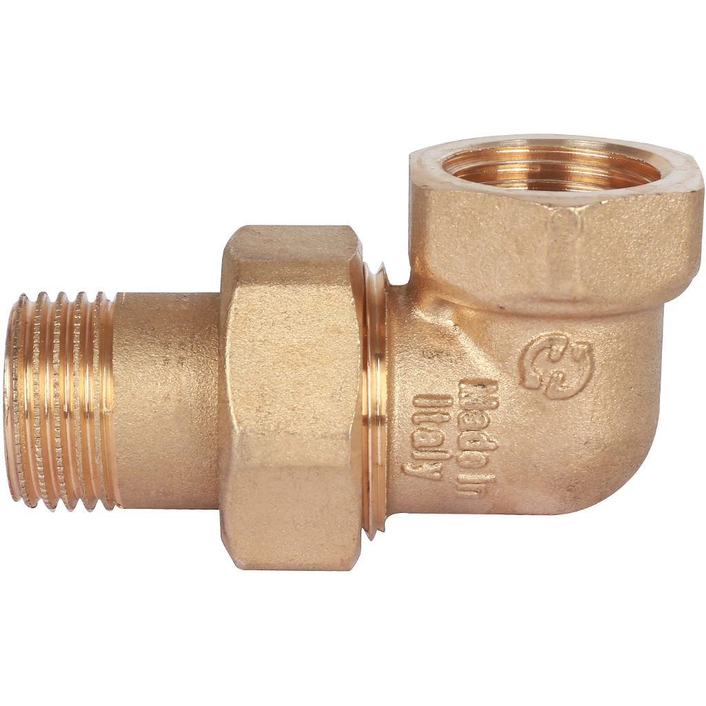 Разъемное соединение американка STOUT 1/2" угловое ВН