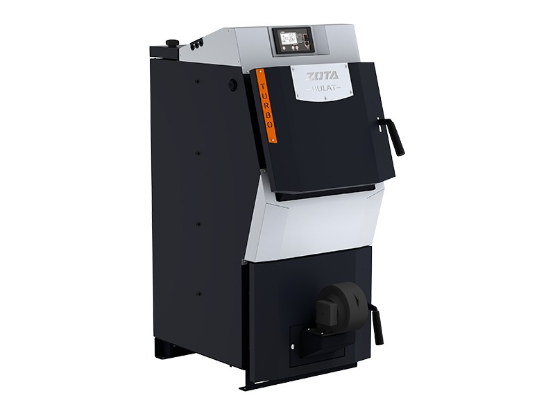 Напольный твердотопливный котел ZOTA Bulat Turbo 20 кВт
