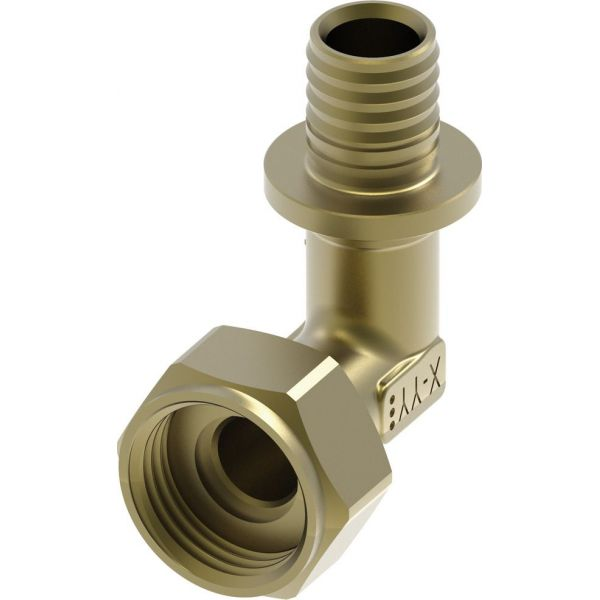 Соединение угловое TECE TECEflex 25х3/4 с накидной гайкой (латунь)