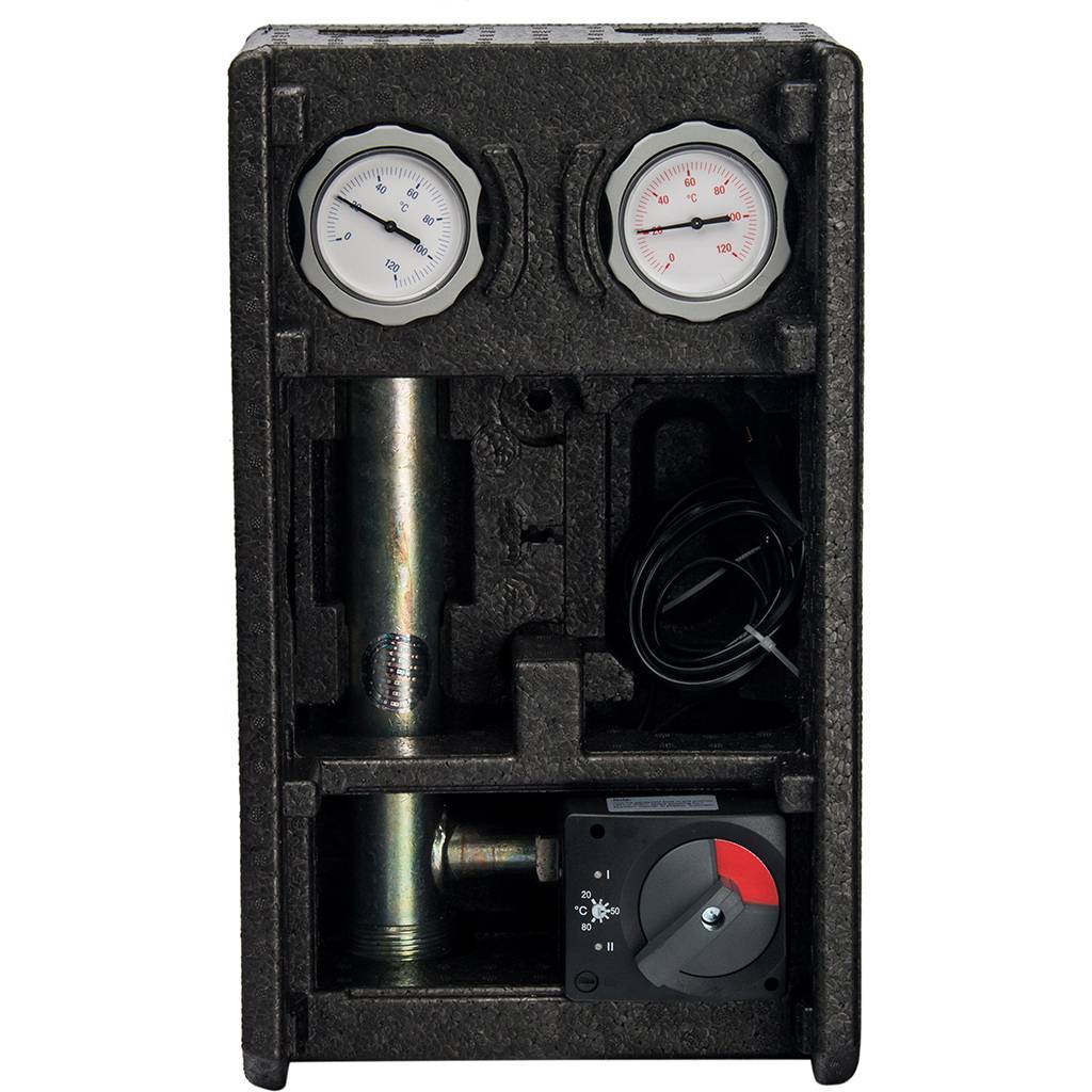 Насосная группа Meibes MK 1" с электронным термостатом без насоса