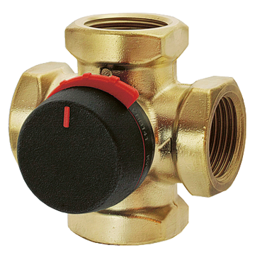 Четырехходовой смесительный клапан ELSEN подключение 1 1/4 ВВ, Kvs 16