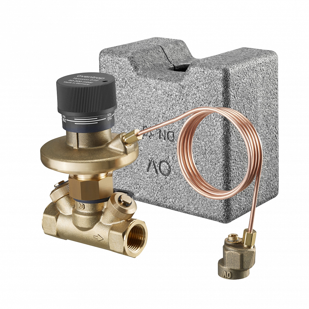 Регулятор перепада давления OVENTROP Hycocon DTZ 1" ВР (DN 25) 50-300 мбар в изоляции