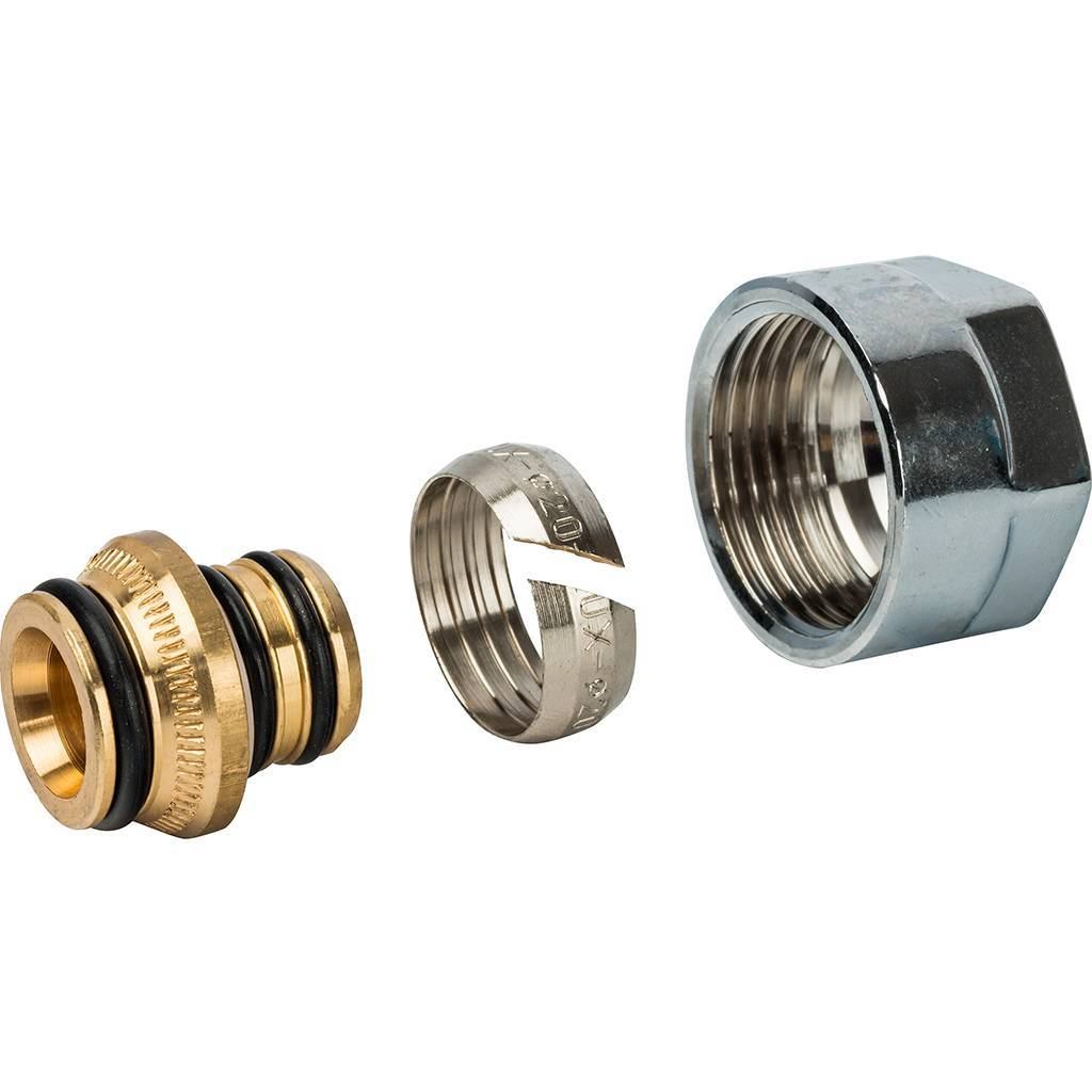 Компрессионный фитинг Luxor TP 99/C 20 x 2,0 для труб из металлопластика 3/4" EK