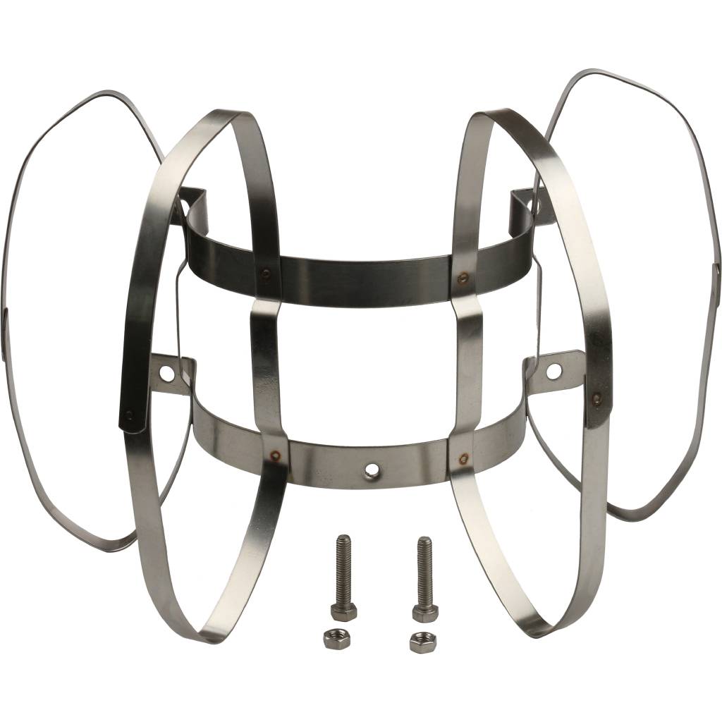 Фиксатор STOUT D80 c распорками для соединений PP-труб (в шахте дымохода)