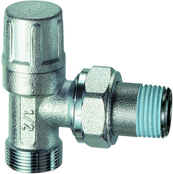 FAR Угловой запорный вентиль (Loctite) М24х19 / 1/2"