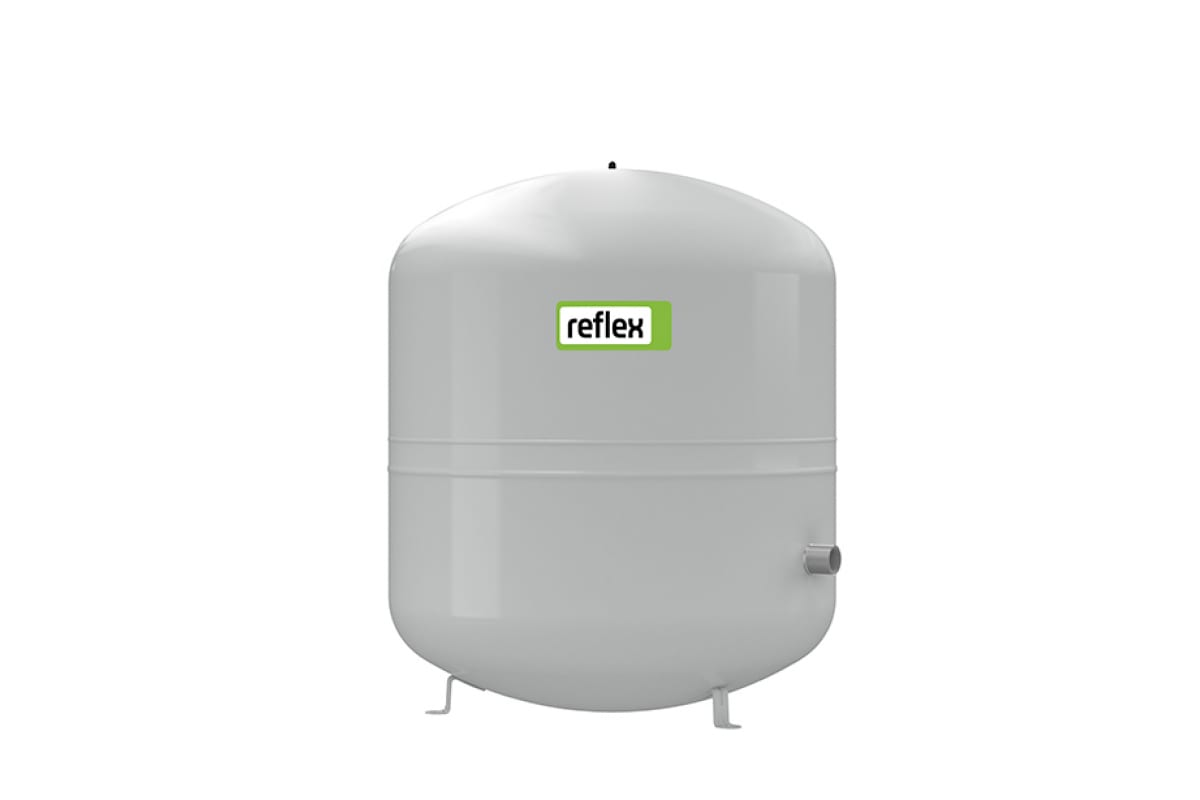 Расширительный бак, Reflex, S 50/10, максимальное давление, бар-10, присоединение-R 3/4", серый
