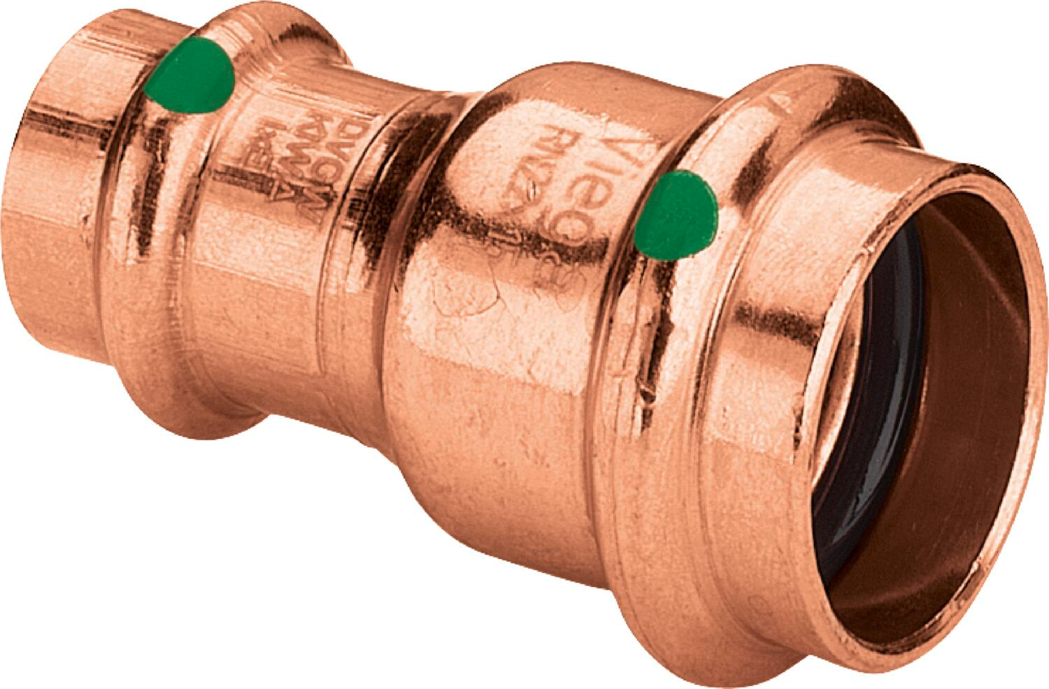 Муфта Viega Profipress c SC-Contur 22 х 15 редукционная медь