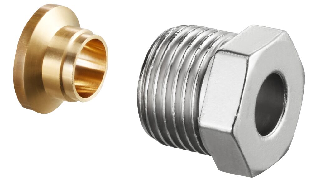 Присоединительный набор OVENTROP Ofix CEP 10хG3/8 со стяжным кольцом для внутренней резьбы