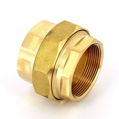 Разъёмное соединение Viega модель 3330 2" ВР плоская прокладка (бронза)