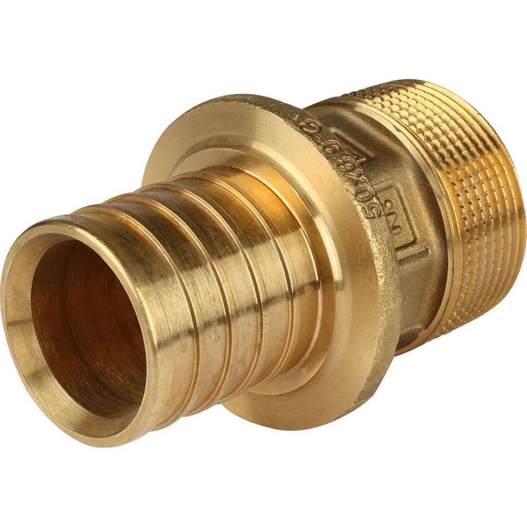 REHAU RAUTITAN Переходник с наружной резьбой 50-R 1 1/2 RX