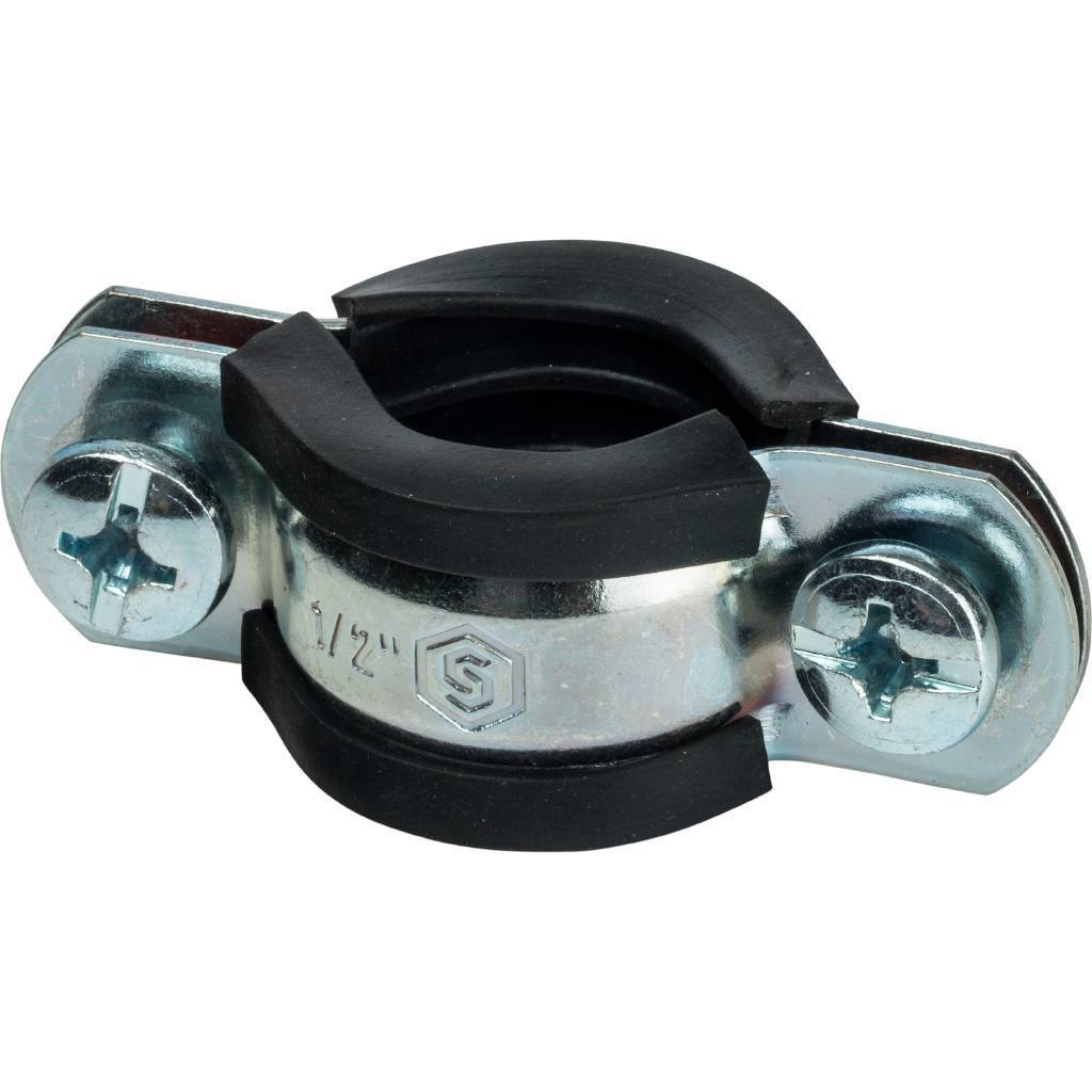 Хомут STOUT 1/2" (20-24) для труб с гайкой