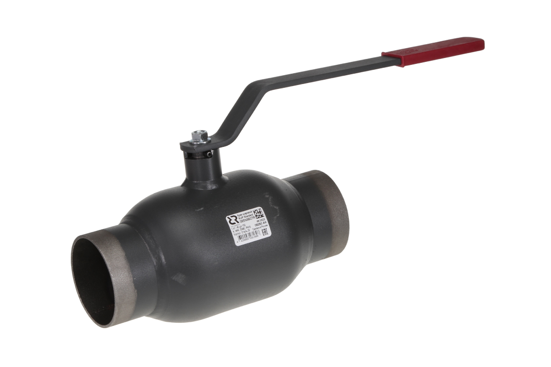 Кран шаровой Ридан JiP-R Standard WW Ду 65 Ру16 (приварной, с рукояткой, стандартнопроходной)
