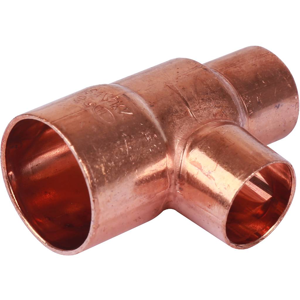 Тройник Sanha 22x15x15 ВП переходной под пайку 5130