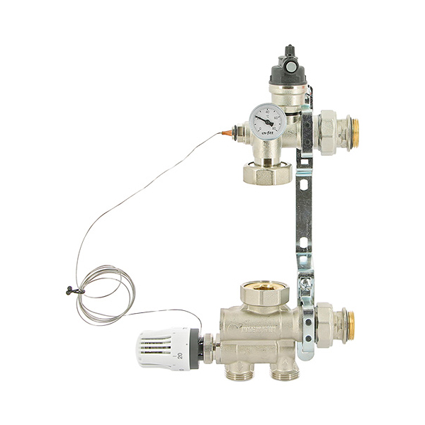 Насосно-смесительная группа UNI-FITT SOLOMIX 1", без насоса, 12,5 кВт