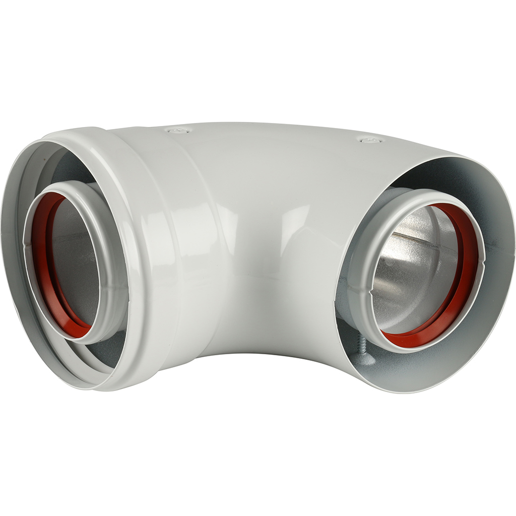 Baxi KHG (New)Отвод DN 60/100, коаксиальный 90 (для котла)