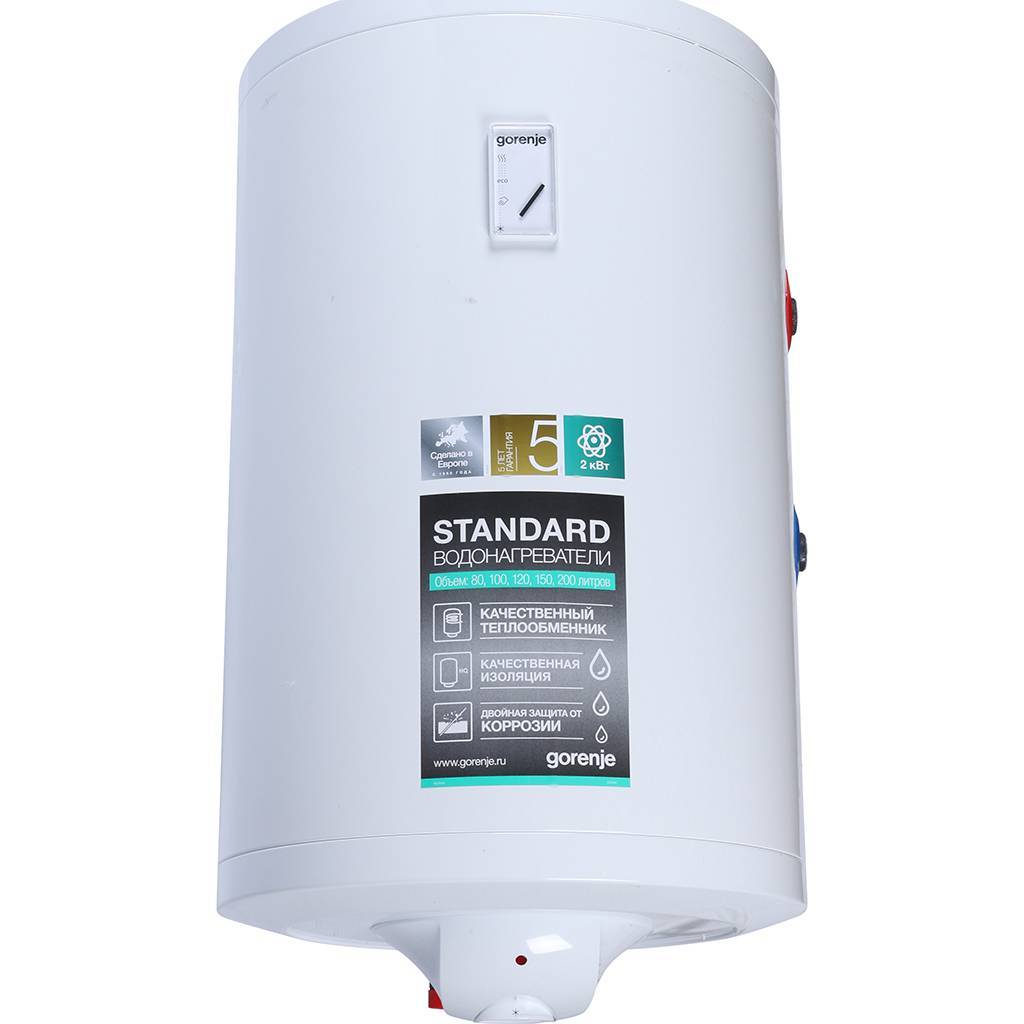 Накопительный комбинированный водонагреватель Gorenje TGRK80RNGB6