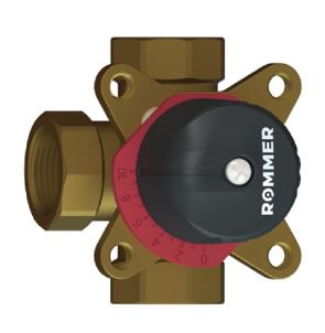 Трёхходовой смесительный клапан ROMMER DN20 Kvs 6,3
