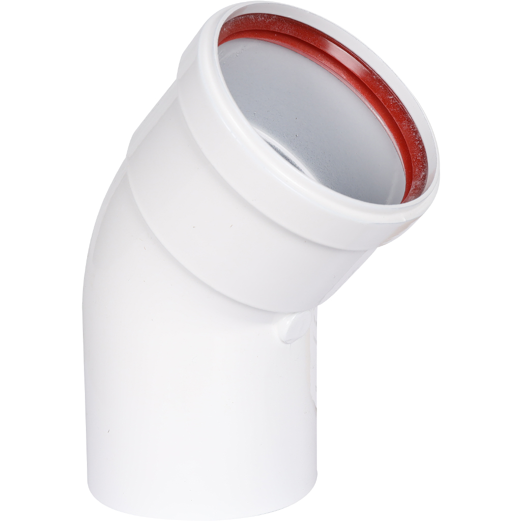 Отвод ROMMER 45° D80 M/F (мама/папа)