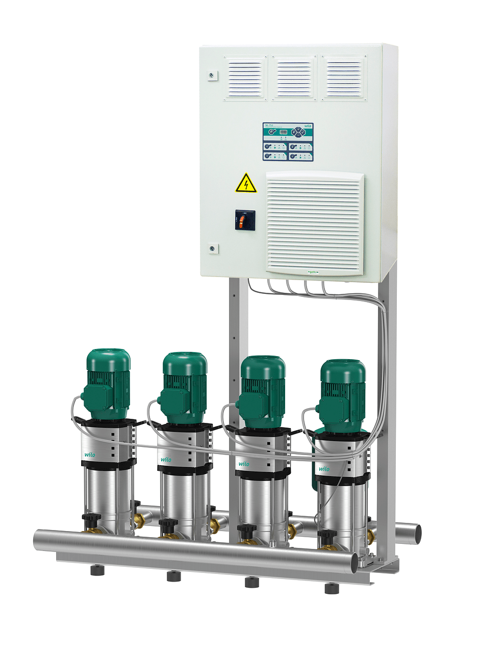 Насосная станция Wilo Comfort COR-2 MVI 7004/SKw-EB-R