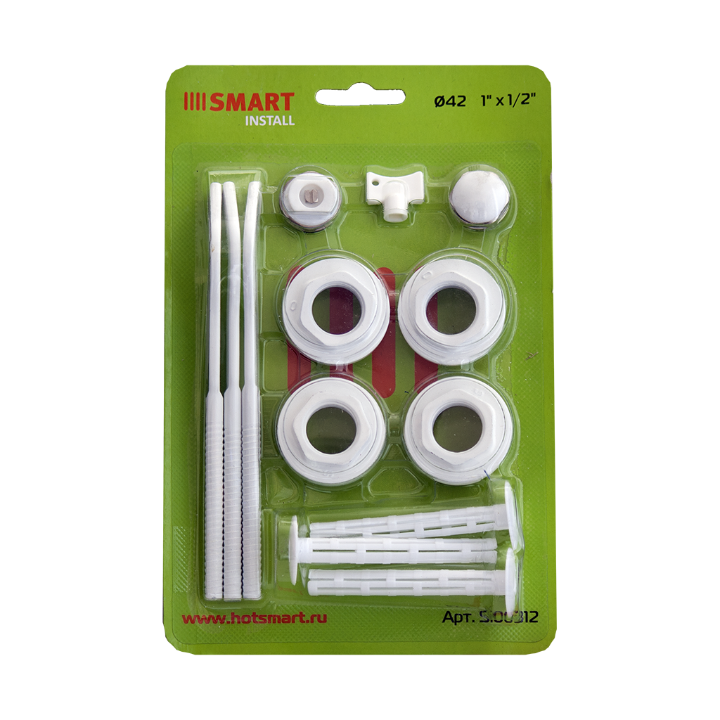 Универсальный комплект SMART Install Dn 1/2" (3 кронштейна)
