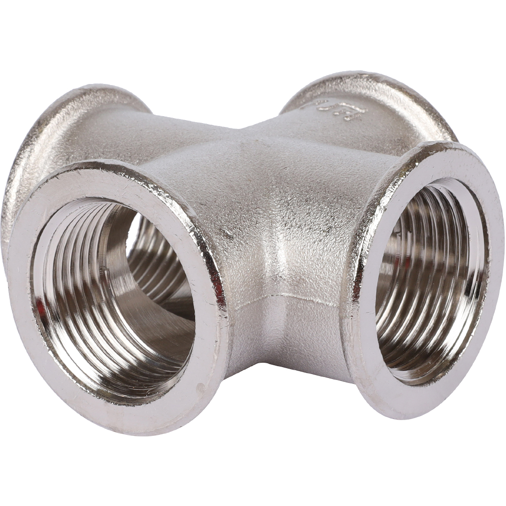 Крестовина TIEMME 3/4 ВВ никелированная