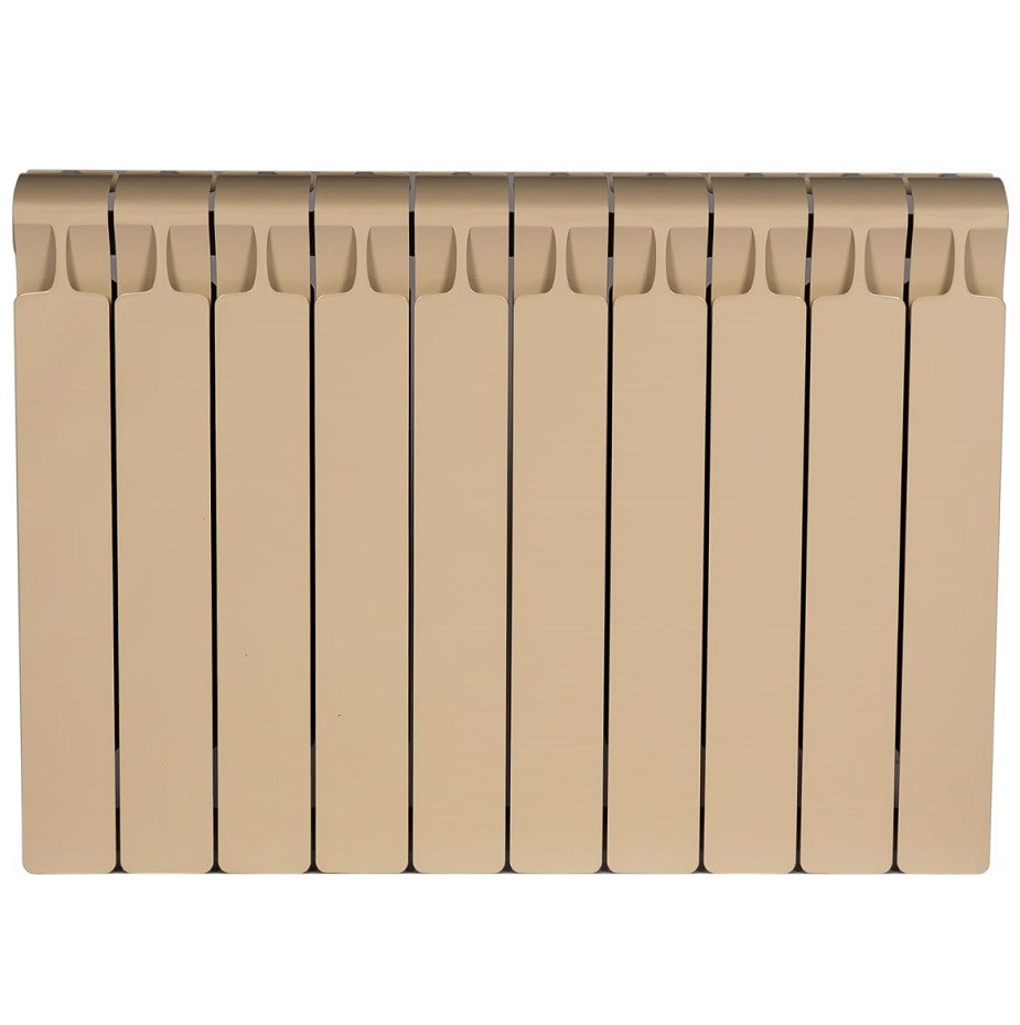 Радиатор биметаллический RIFAR MONOLIT 500 10 секций (Айвори)