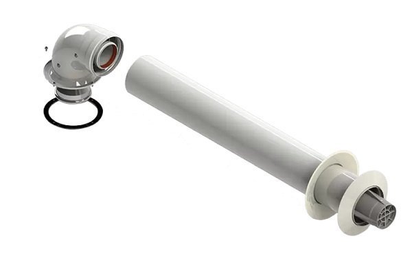 Комплект коаксиального дымохода Arderia 60/100 1м