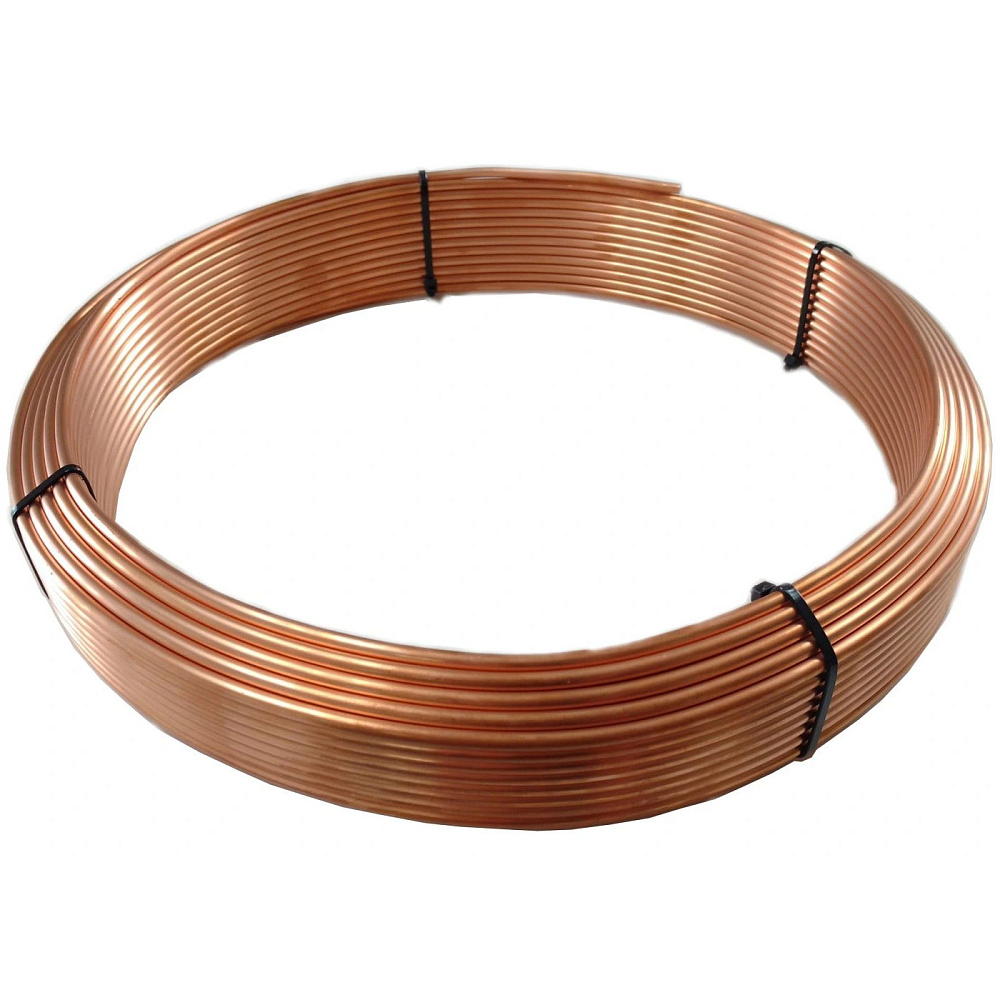 Труба HAILIANG D 22 х 1,0 EN 1057 медь неотожженная (бухта 25 м)