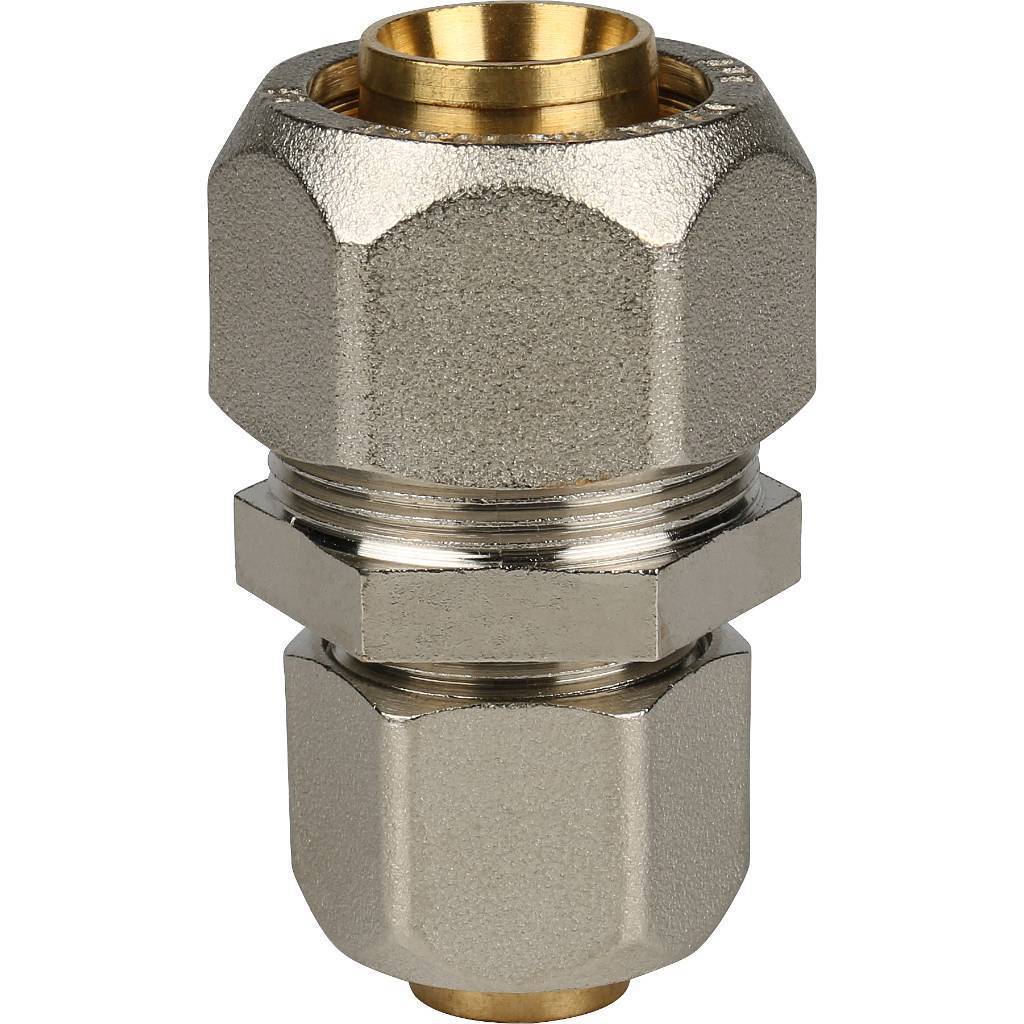 Муфта STOUT 26x20 соединительная переходная для металлопластиковых труб (винтовой)