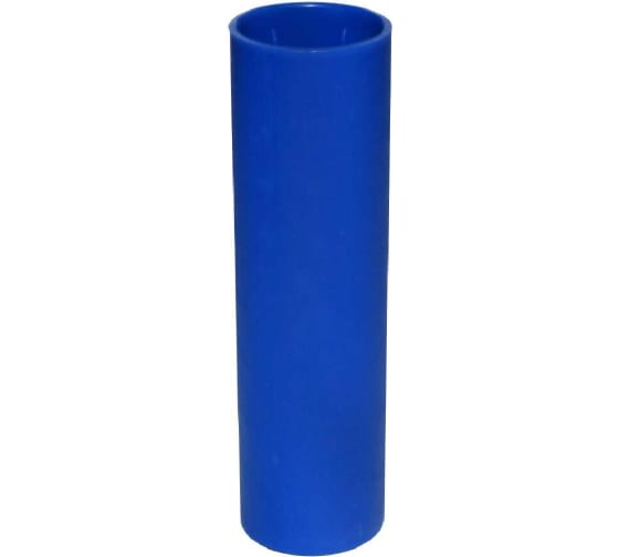 Декоративный колпачок-заглушка для трубы ELSEN D30 L=118 мм (синий)