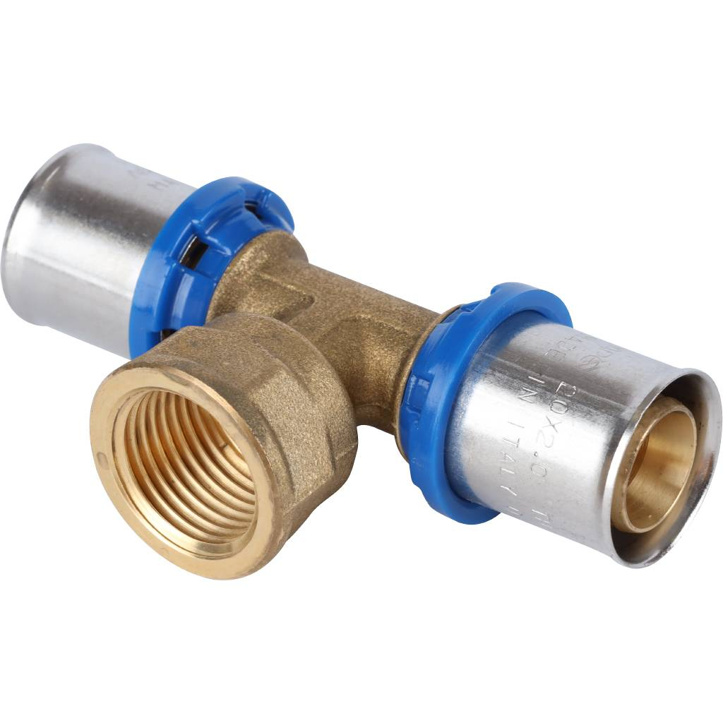 Тройник-переходник APE 1/2"x20 ВР для металлопластиковых труб