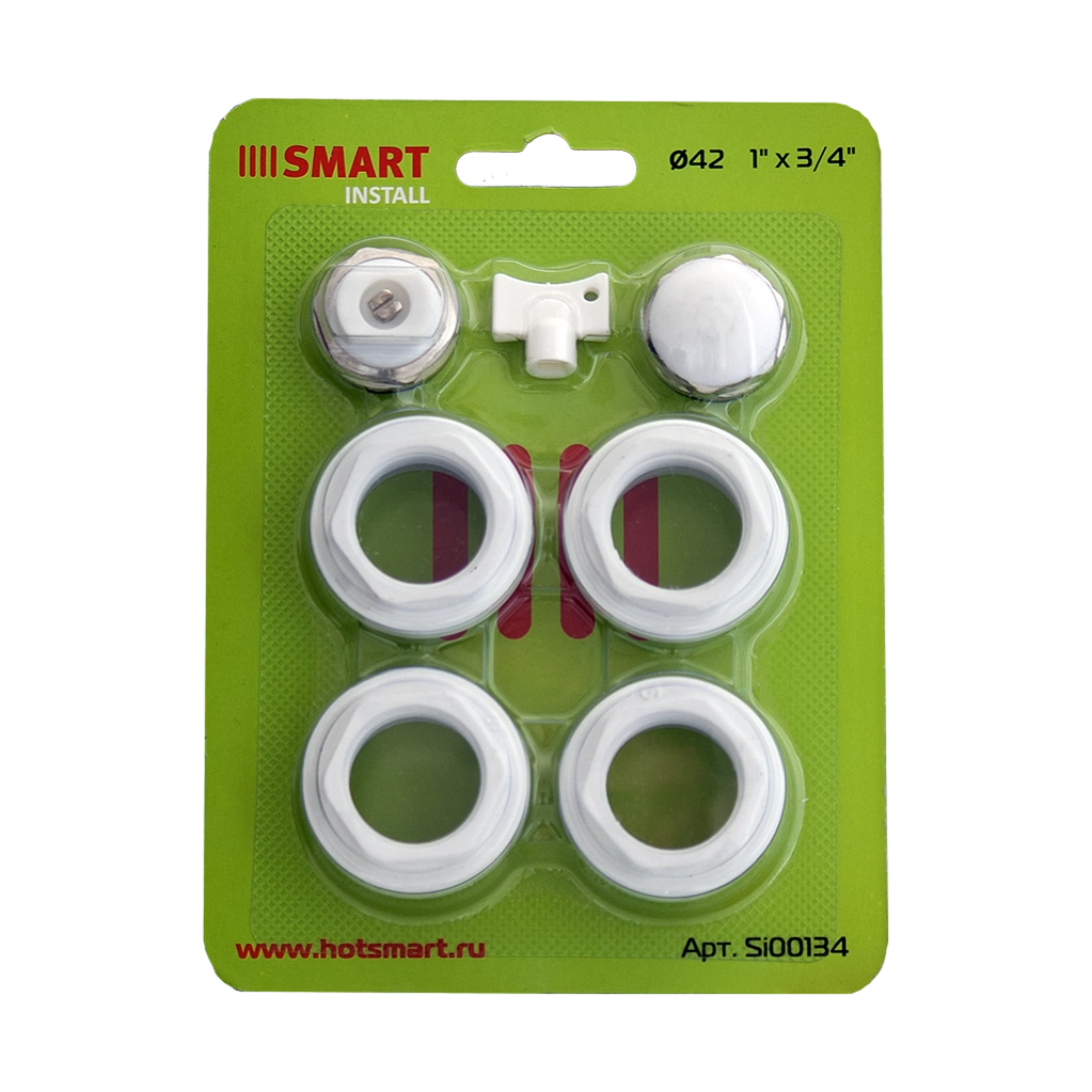 Универсальный комплект SMART Install 3/4" (без кронштейнов) EPDM-белый