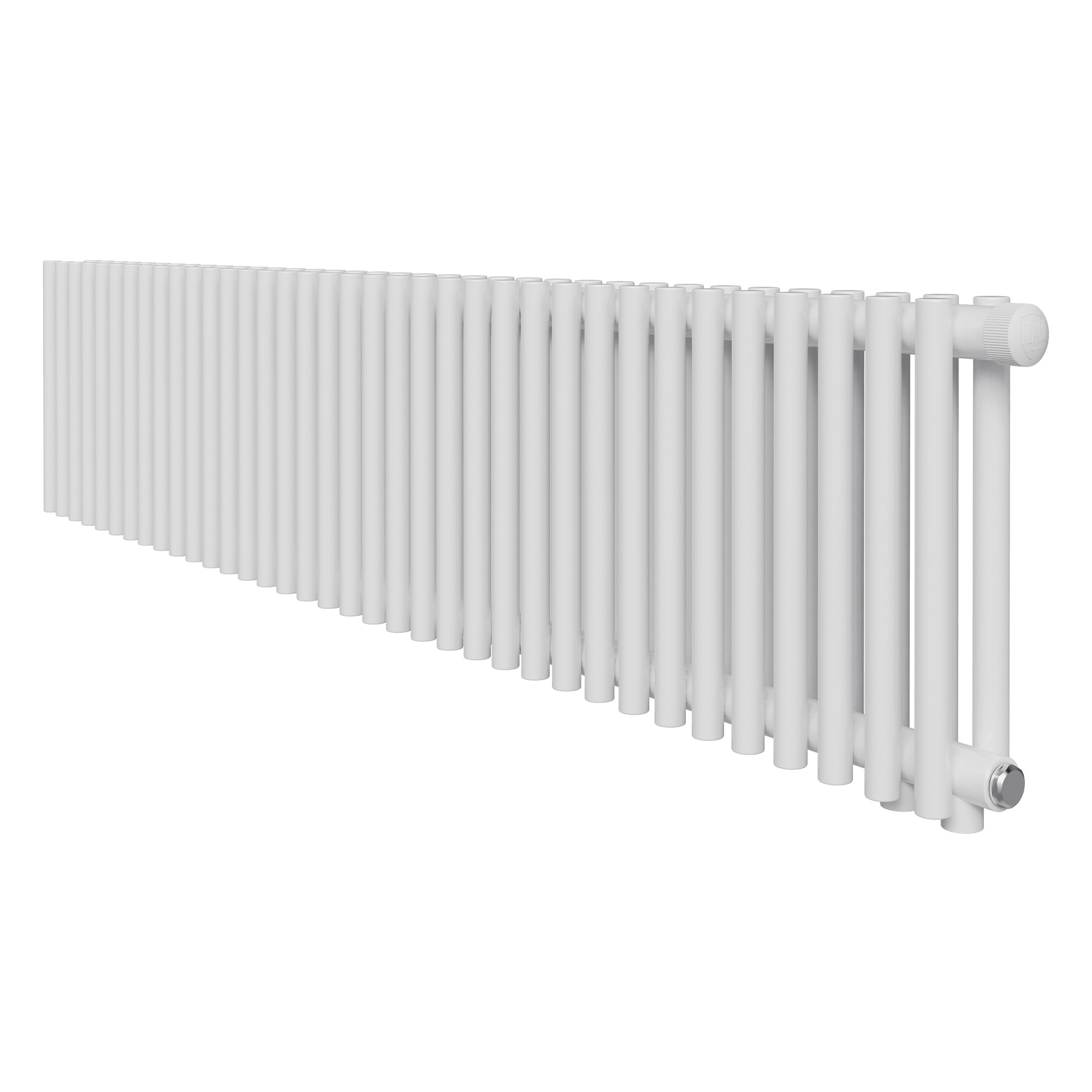 Стальной трубчатый радиатор Royal Thermo Shift R22 VC2030 - 36 секций (белый) нижнее подключение