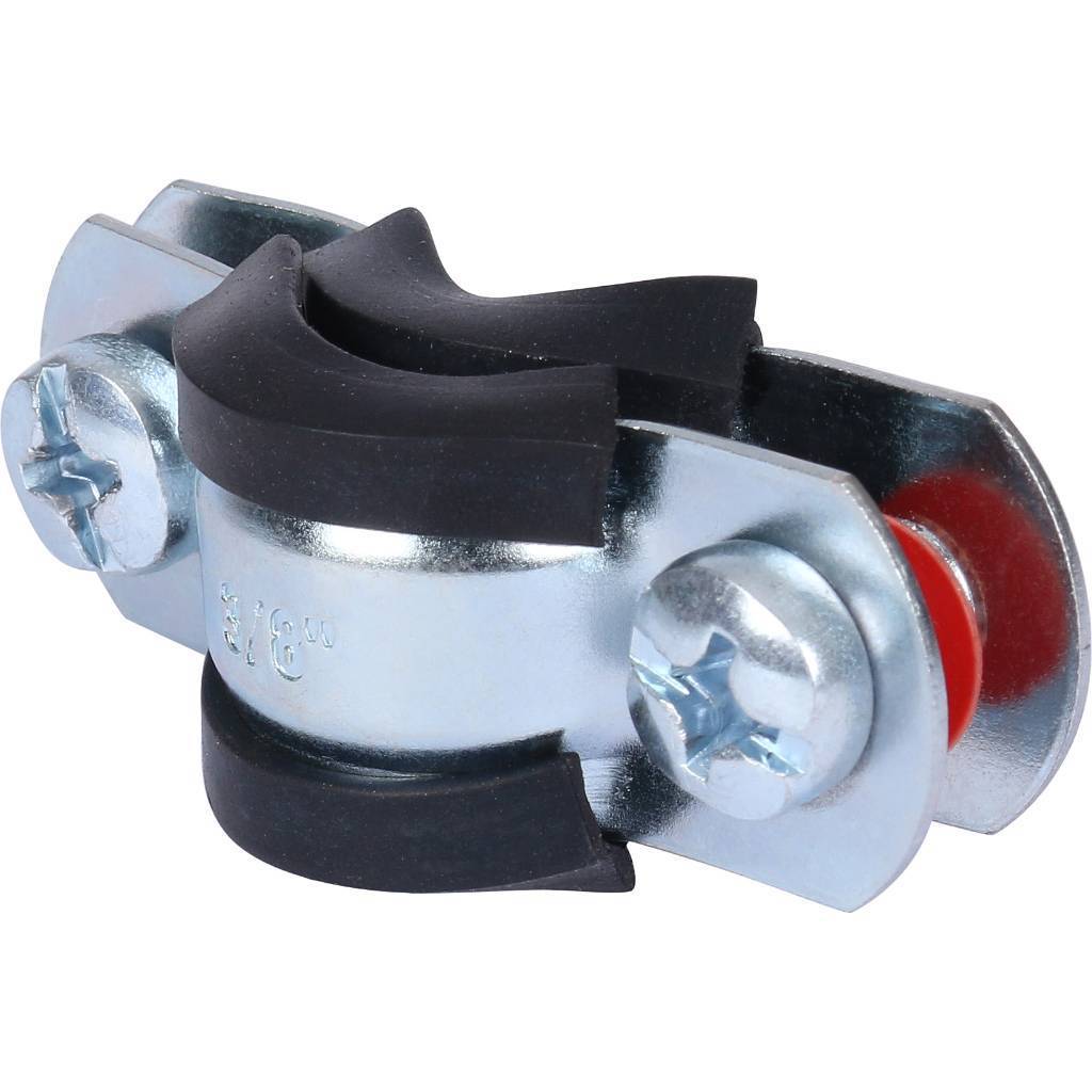 Хомут STOUT 3/8" (15-19) для труб с гайкой