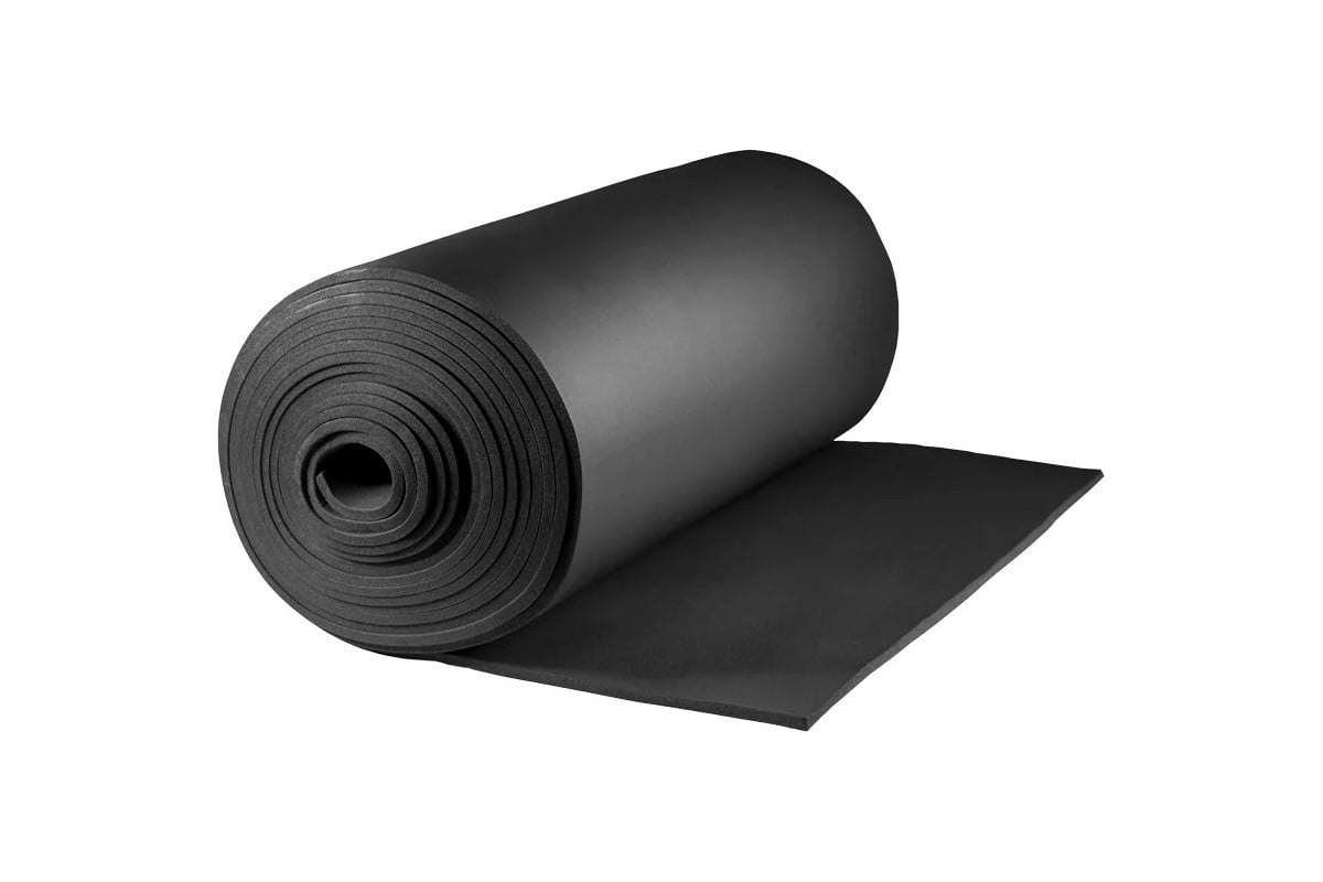 Рулон вспененный каучук K-FLEX ST 19/1,0-10 Тмакс=110°C (черный)