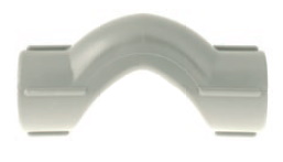 Обвод AlcaPipe PPR d25 с муфтами короткий AB246025001Z